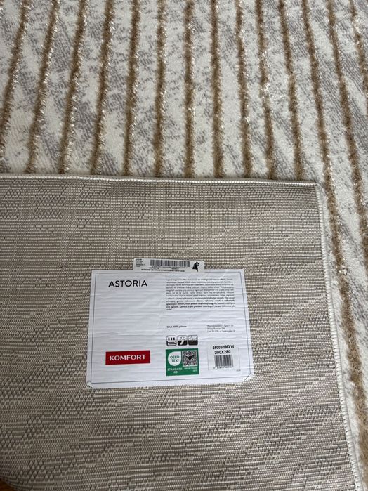 Dywan Astoria Rain Beige Grey 200x280 cm beżowy szary skandynawski
