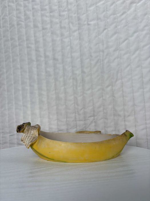 Ręcznie robiona misa banan