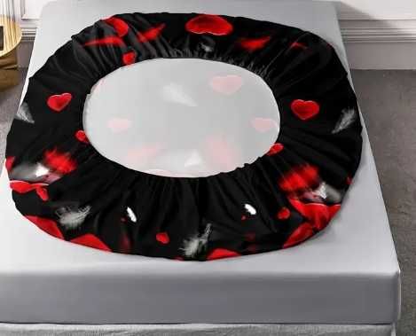 Комплект постельного белья с принтом