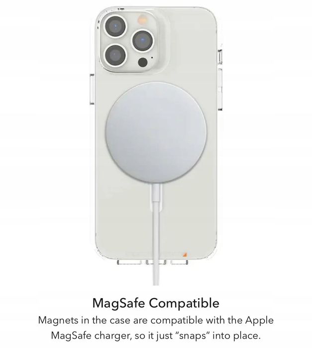 Etui Clean Case przezroczyste z MagSafe do Apple iPhone 14 Pro Max