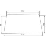 szyba przednia CASE XL 795 / 895 / 995 / 743 / 745 / 844 / 845 ACX166