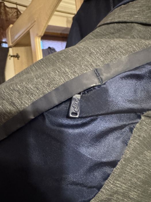 Nike куртка вітровка дощовик оригінал синя сіра xl