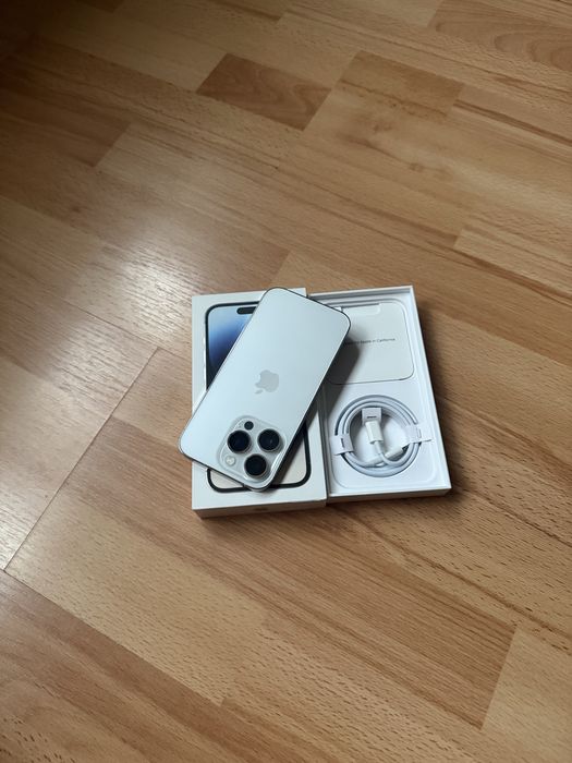 iPhone 14 Pro 128 GB Silver / Полный Комплект