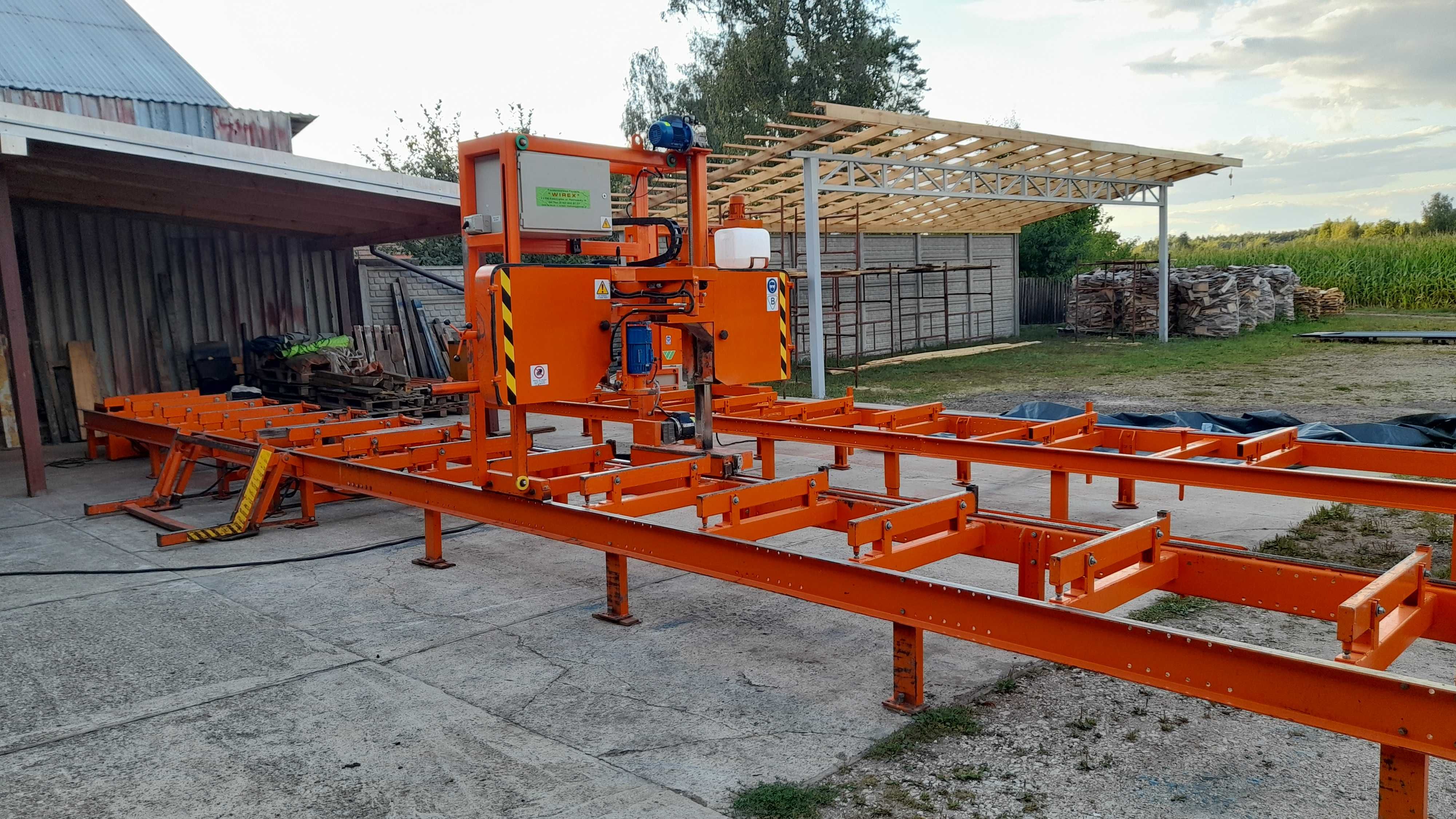 Trak taśmowy Wirex CZ-1 * Hydraulika (wood-mizer)