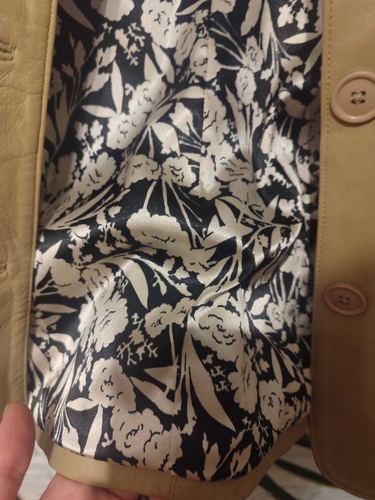 Шкіряний жакет піджак