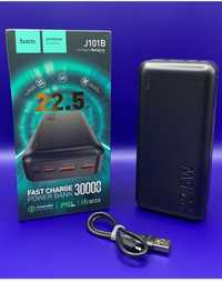 Повербанк HOCO BLACK J101B 30 000 mAh 22.5W быстрая зарядка