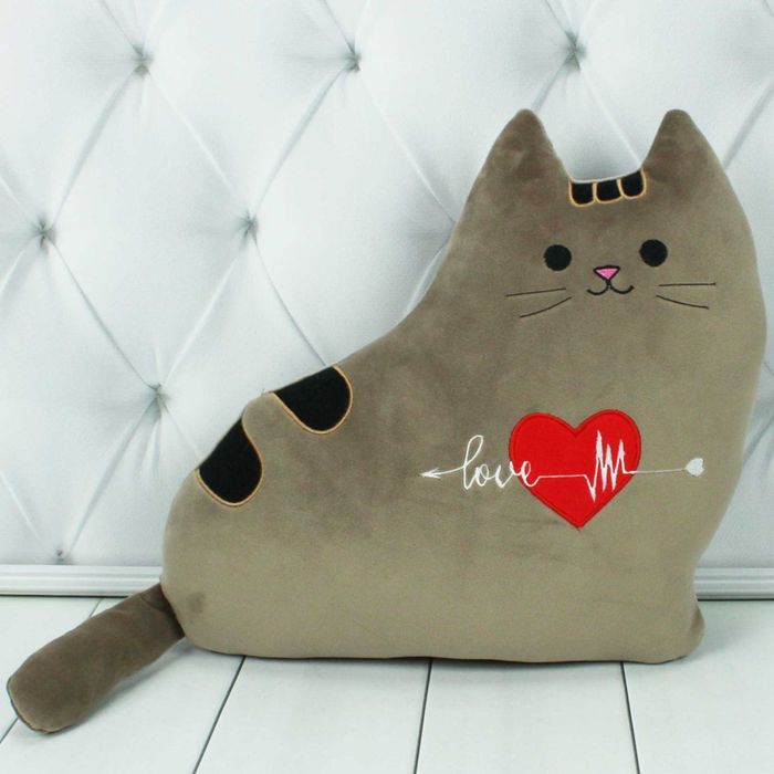 М'яка іграшка подушка кіт Пушин Pusheen LITZY сірий

М'які іграшки Пу