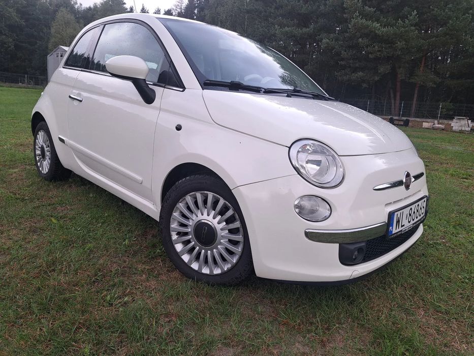Fiat 500 Bardzo ładna 500 ! Automat, super stan. Panoramiczny dach.