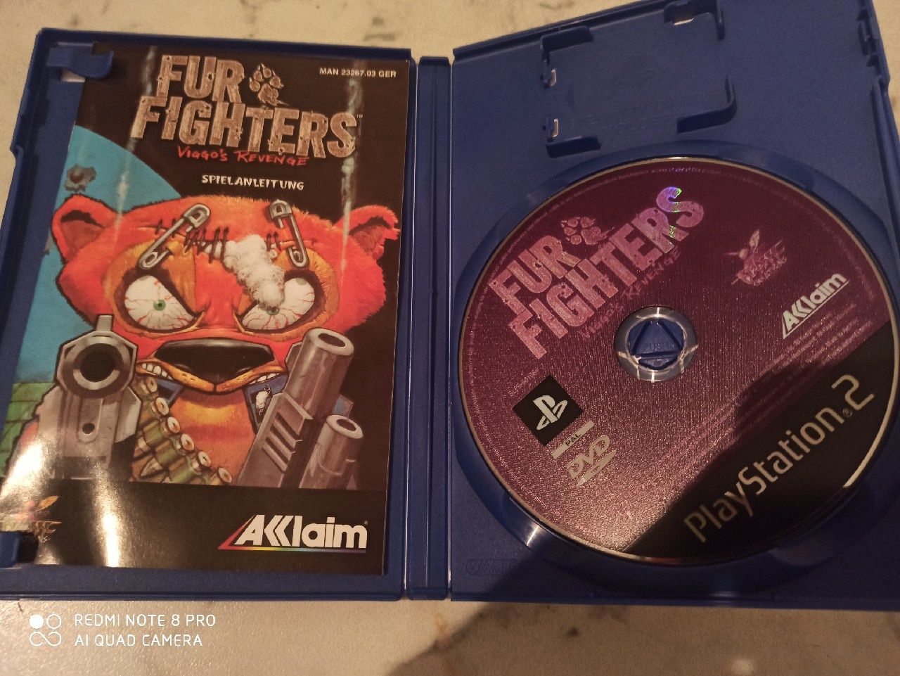 Fur Fighters PlayStation 2 stan bdb