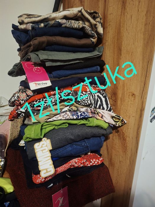 Paka ubrań damskich odzież używana damska mix rozmiarów