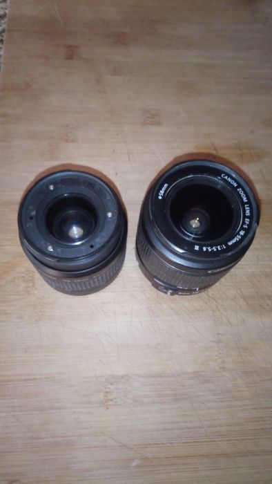 2 Objetivas canon