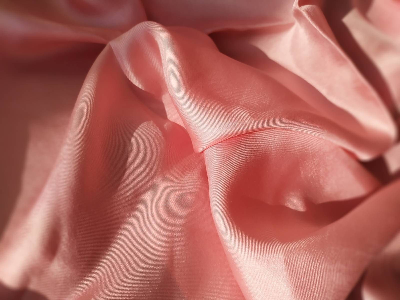 Вінтажна рожева шовкова хустка каре