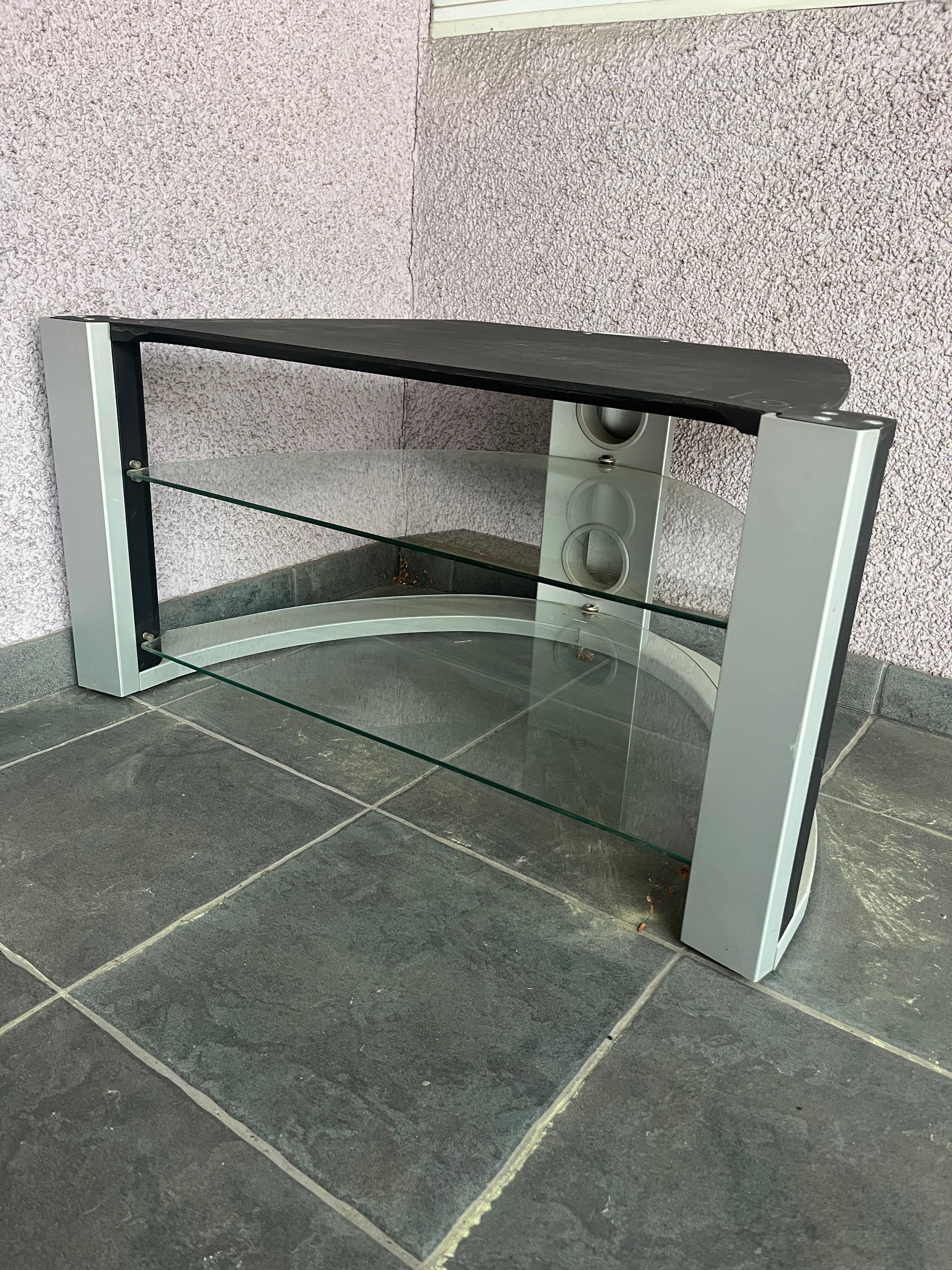 Półka pod telewizor/stojak elementy szklane