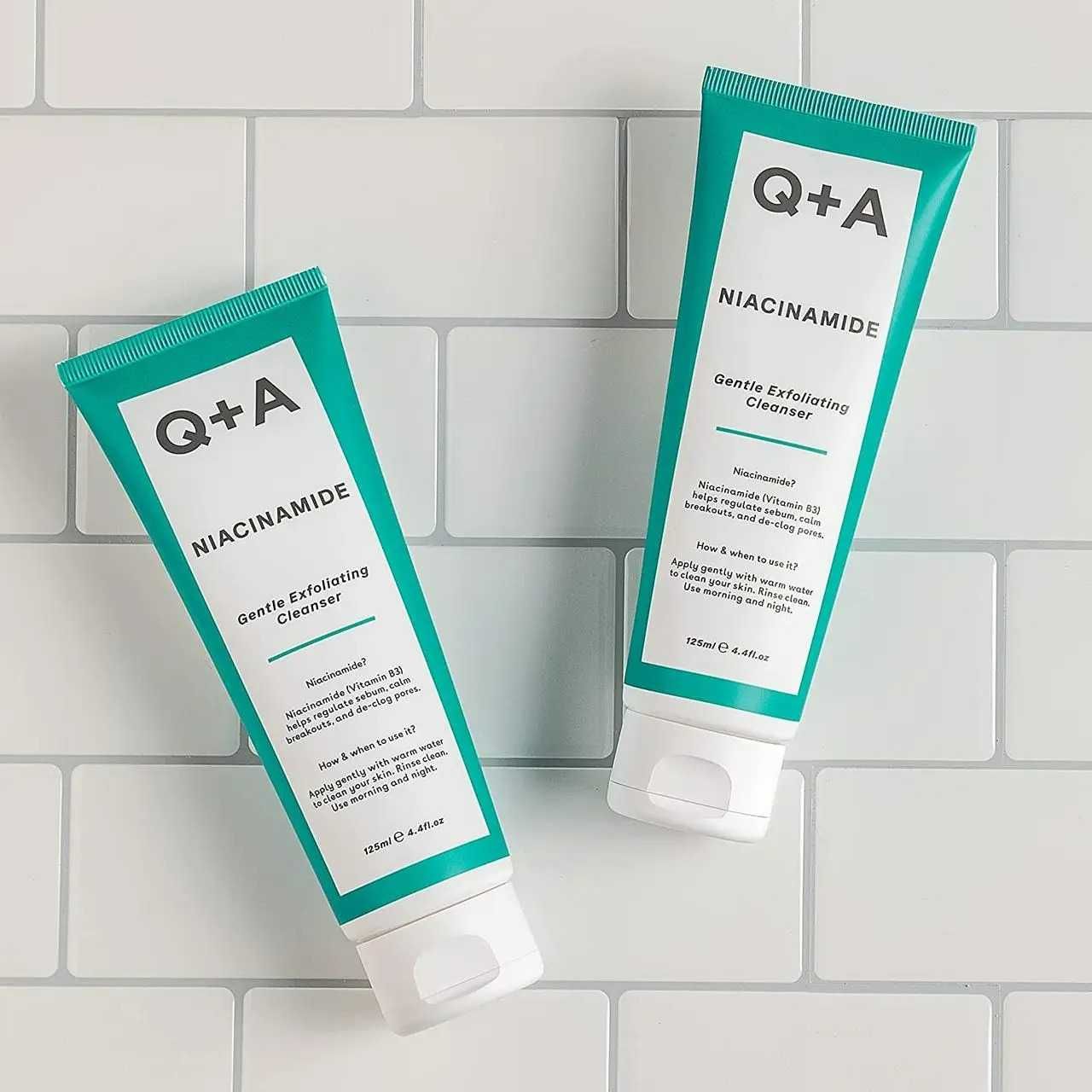 Очищающее средство для лица Q+A Niacinamide Gentle Exfoliating  125ml