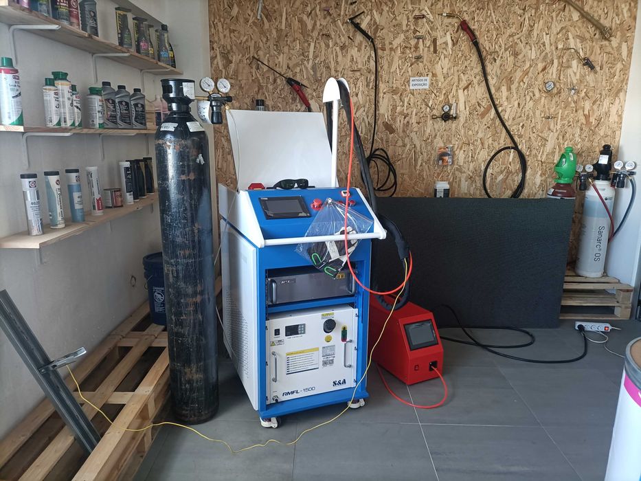 soldar laser fibra / solda laser / limpeza ferrugem