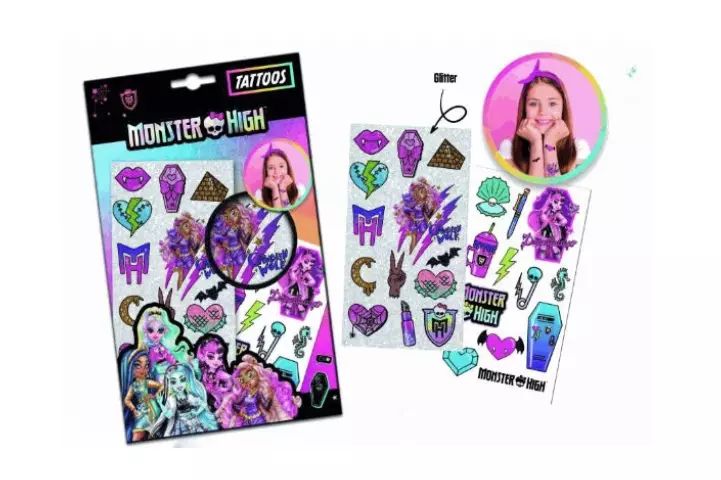 Monster High tatuaże. RMS - IMPORT