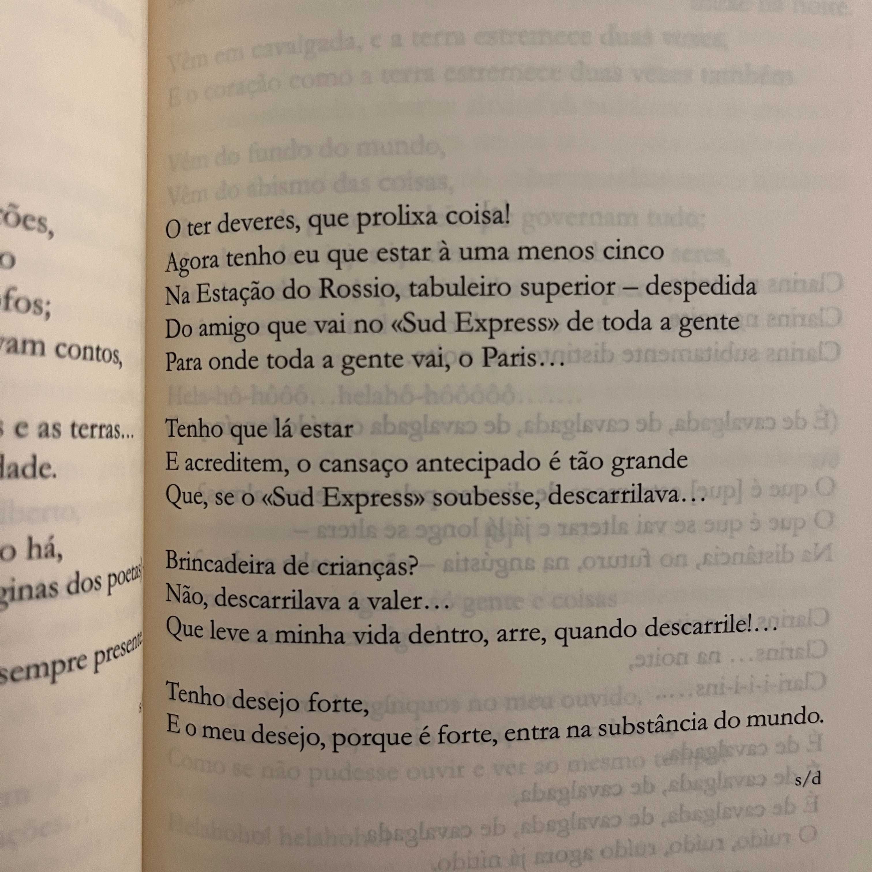 Álvaro de Campos - Antologia Poética (Fernando Pessoa) envio grátis