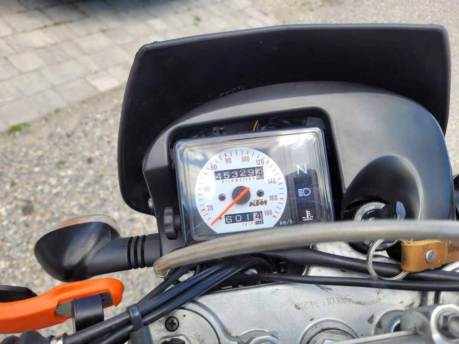 Ktm lc4 640 super wyposażenie, uszkodzona uszczelka pod glowica