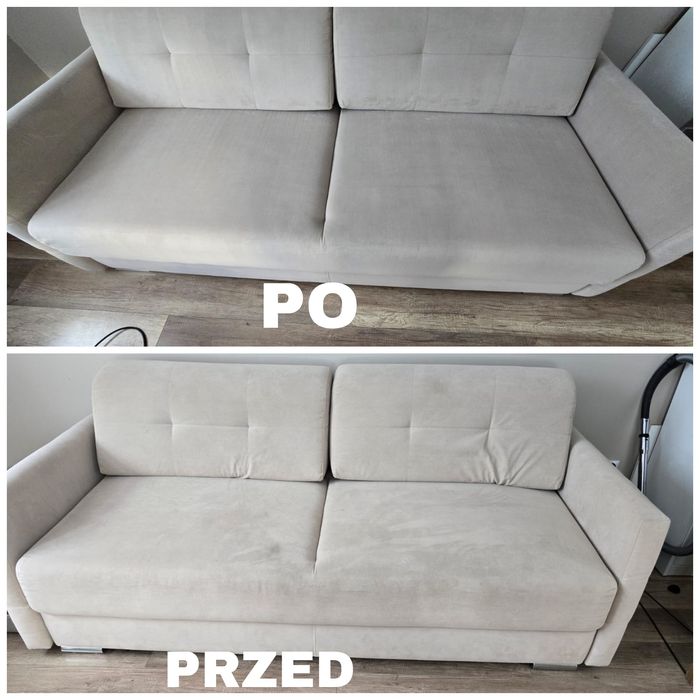 Pranie tapicerki meblowej mobilna myjnia parowa