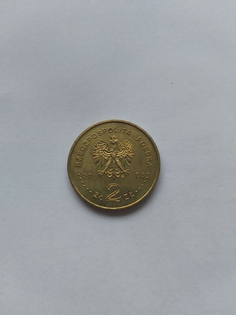Moneta 2 zł złote 750 Lecie Lokacji Poznania 2003 lokacja