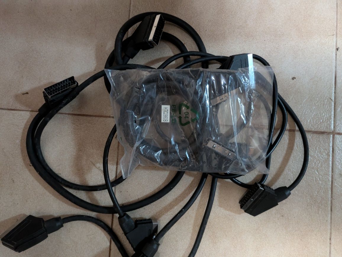 Cabos 21 Pinos para, TV e outros aparelhos