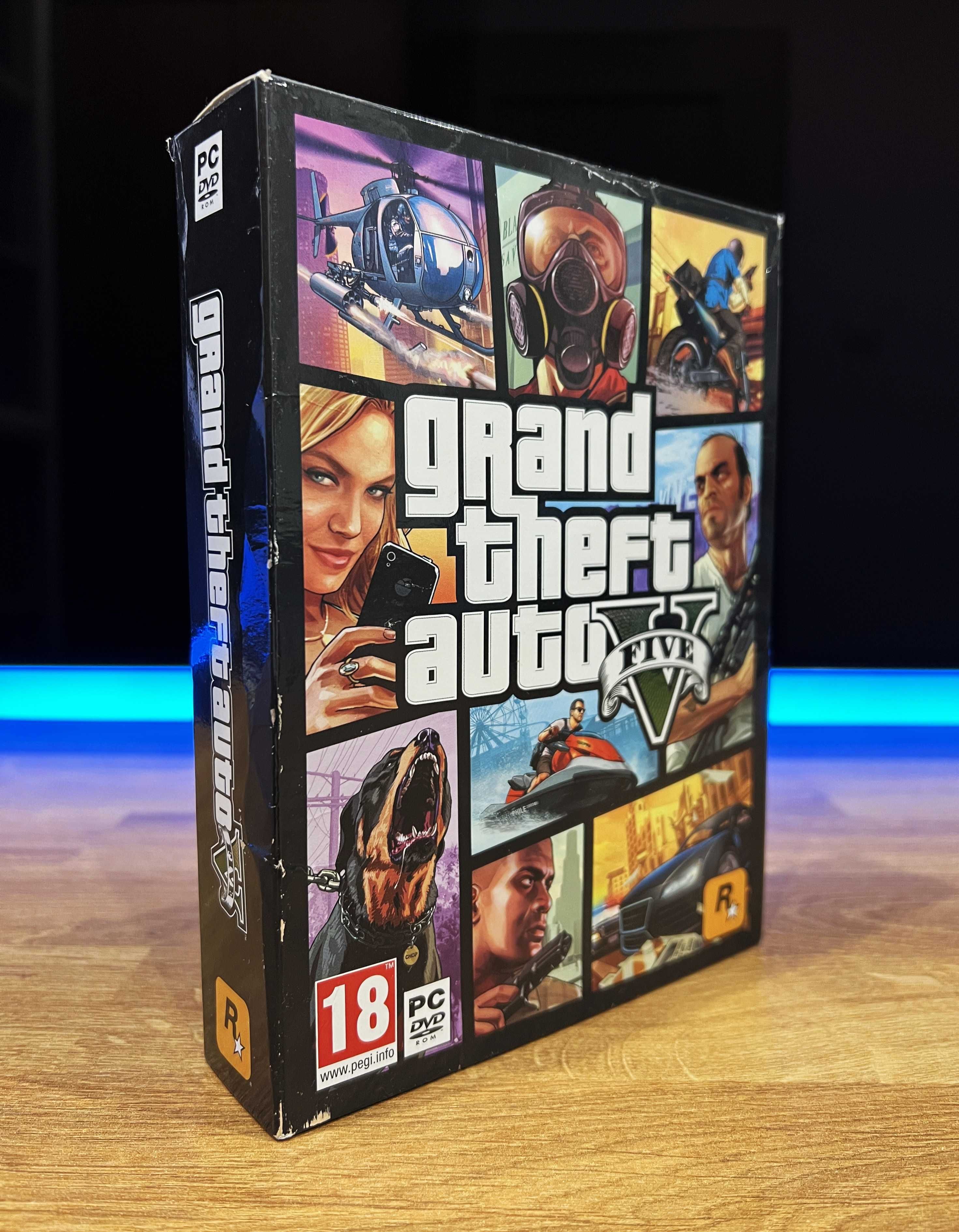 Grand Theft Auto V (PC PL 2015) MINI BIG BOX GTA 5 polskie wydanie