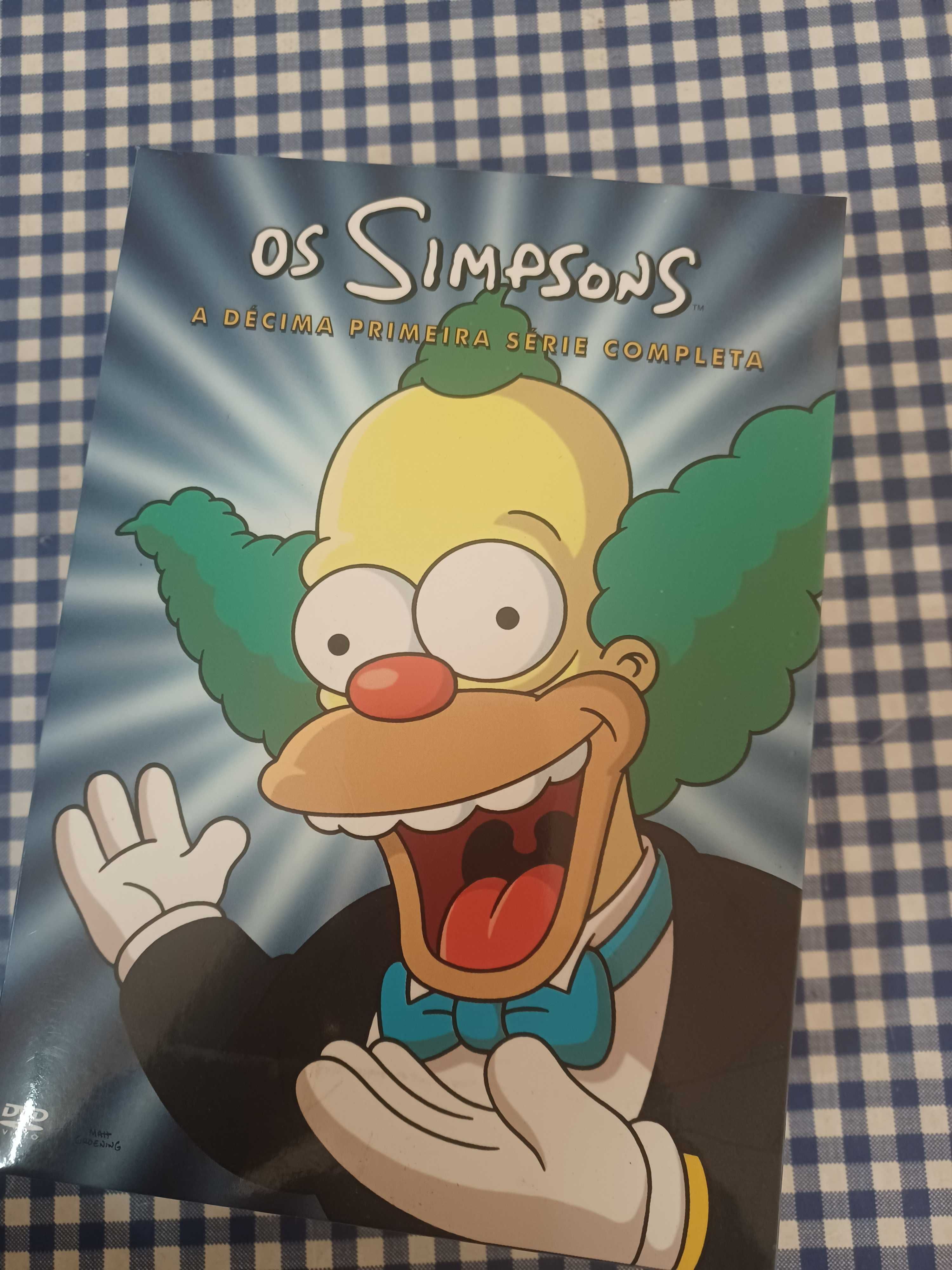 Dvds Os Simpsons 3 series completas
