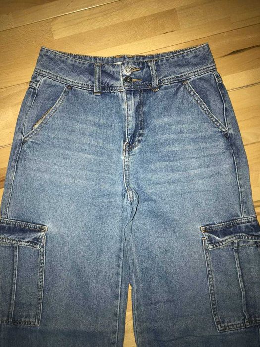 Сині джинси карго