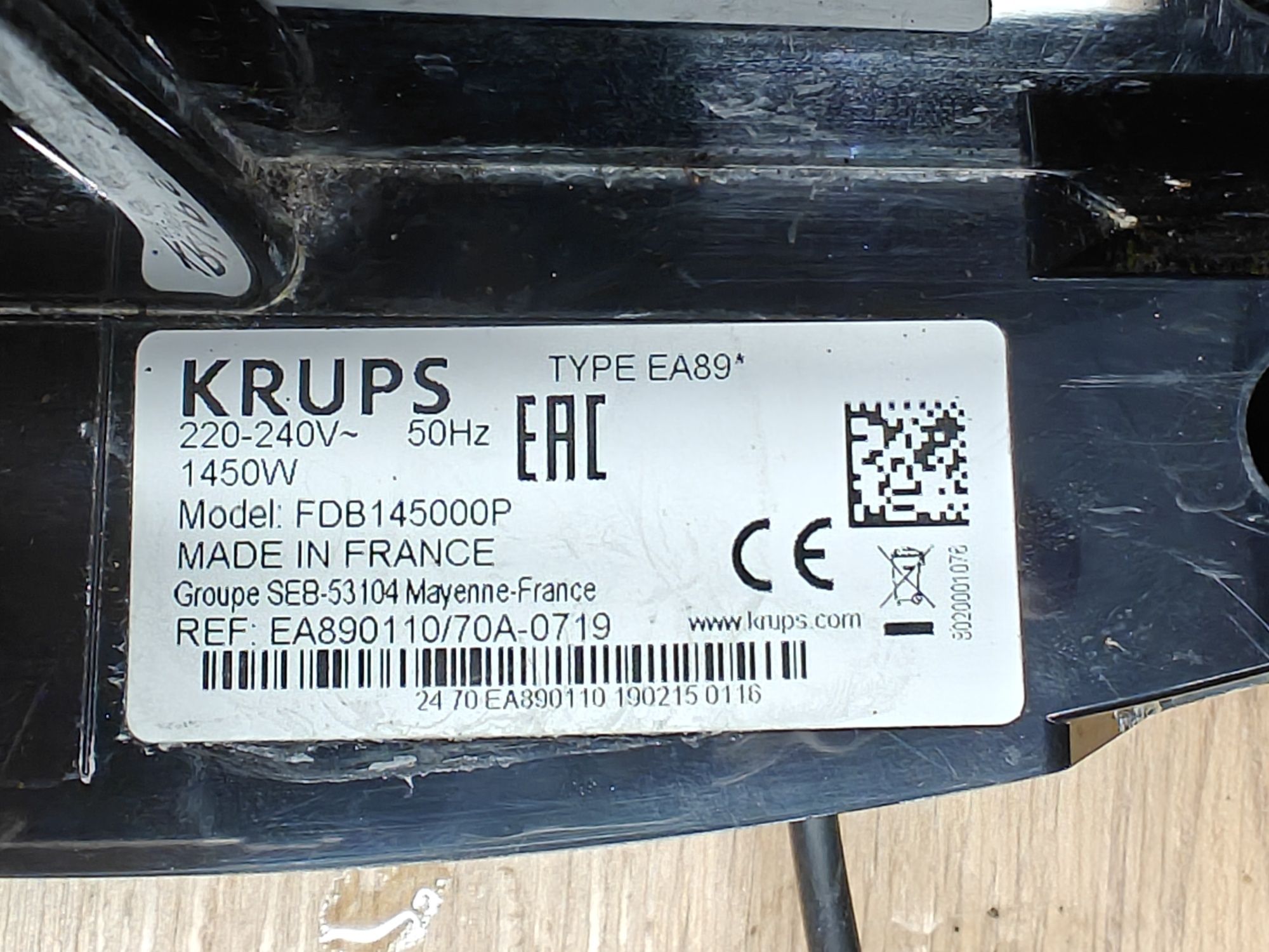 Ekspres do kawy automatyczny Krups EA89