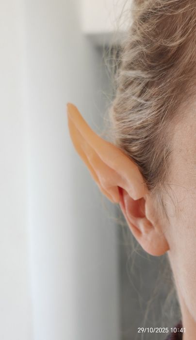 Uszy elfa - część przerabiania Halloween Karnawał