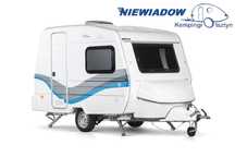 Niewiadów N126NTL Lekka! DMC750kg Dostępna od ręki! Najtaniej w PL! Dodatki w cenie!  Zaczep AKS Większy zbiornik wody Uchwyty na bagażnik rowerowy