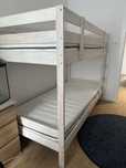 Łóżko piętrowe IKEA z 2 materacami (90/200) IKEA