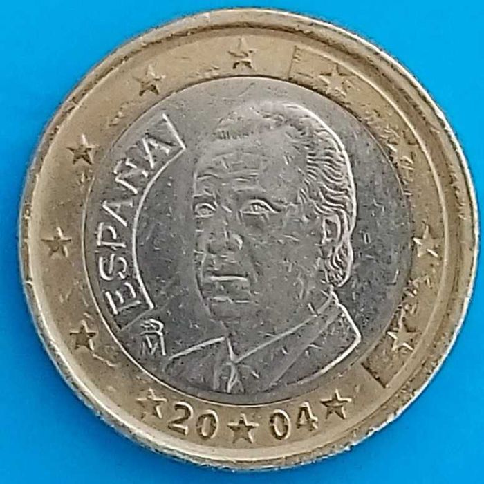 1 Euro de 2004 de Espanha, Juan Carlos