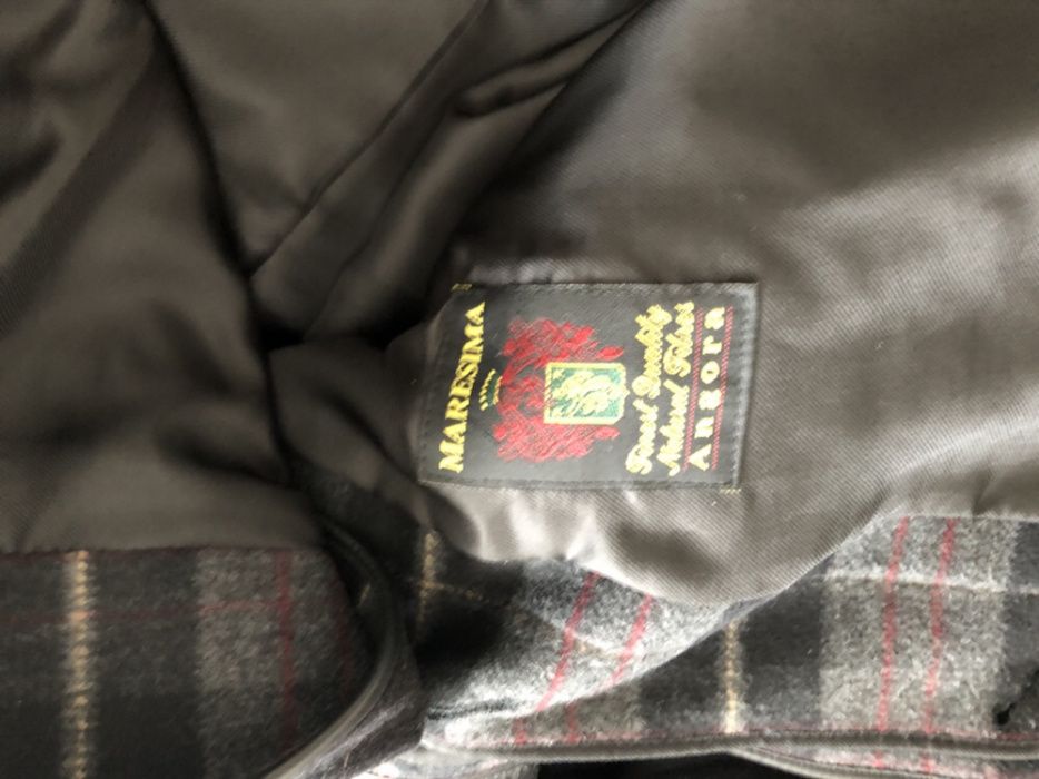 Płaszcz wełniany damski z szalikiem rozmiar 42/44 C&A