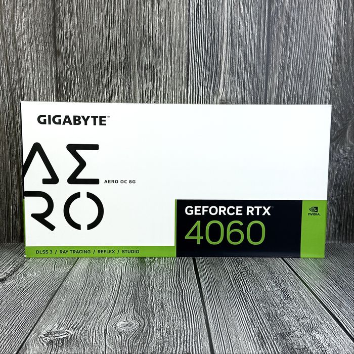 Видеокарта GIGABYTE GeForce RTX 4060 AERO OC 1 шт. NEW!