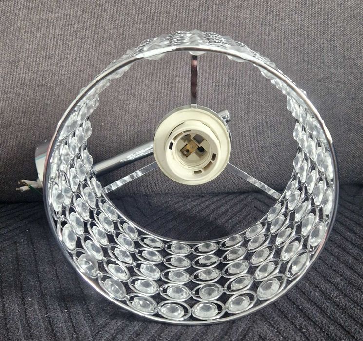 Stylowa lampa sufitowa + kinkiet – elegancja z nutą glamour!