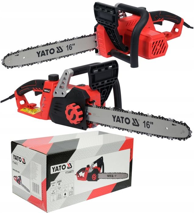 Yato Elektryczna Pilarka Łańcuchowa Piła Do Drewna 2400w 40cm