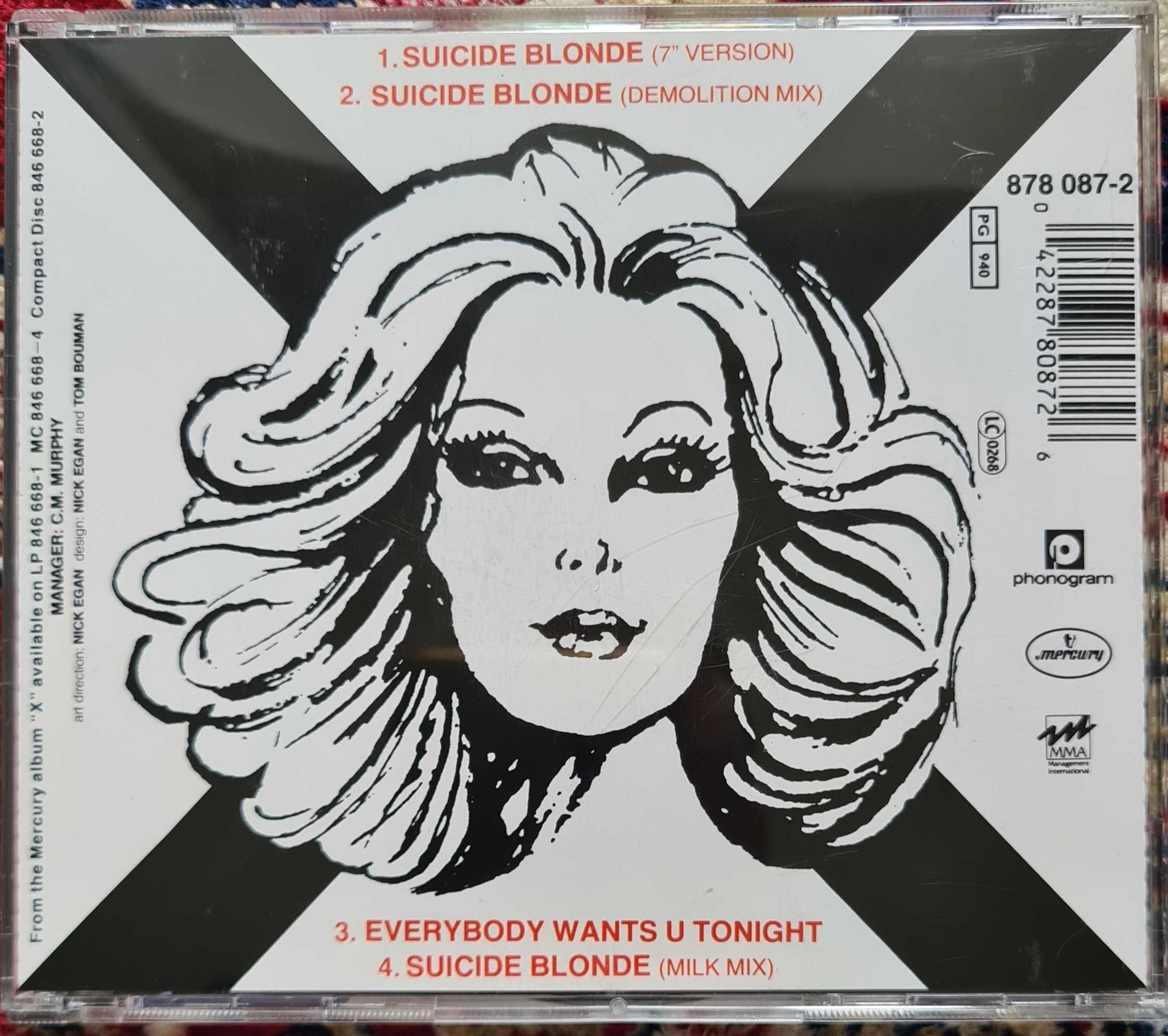INXS "Suicide Blonde " фірмовий CD single