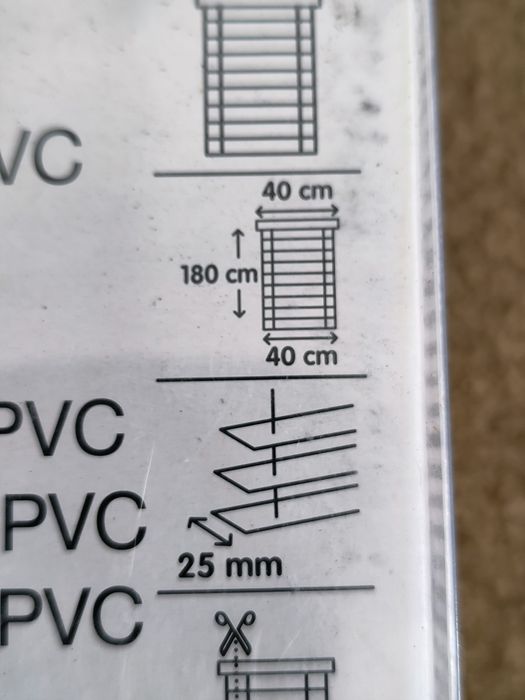 Persiana veneziana PVC