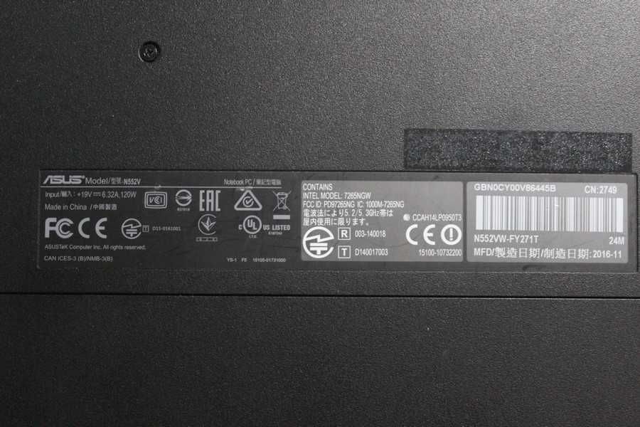 Ноутбук Ігровий Ноутбук Asus N552V Гарантія