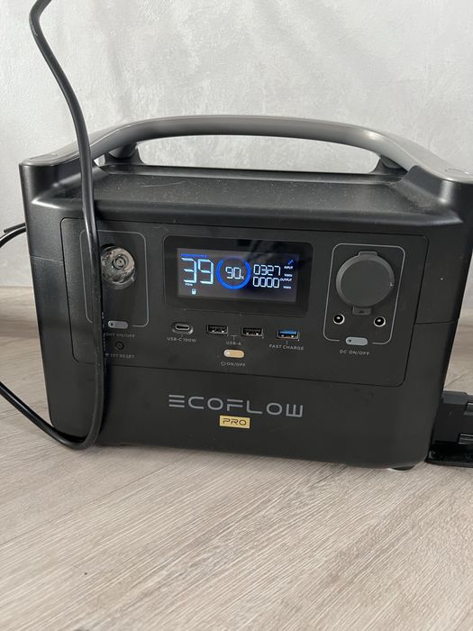 Ecoflow river pro 720 с дополнительной батареей
