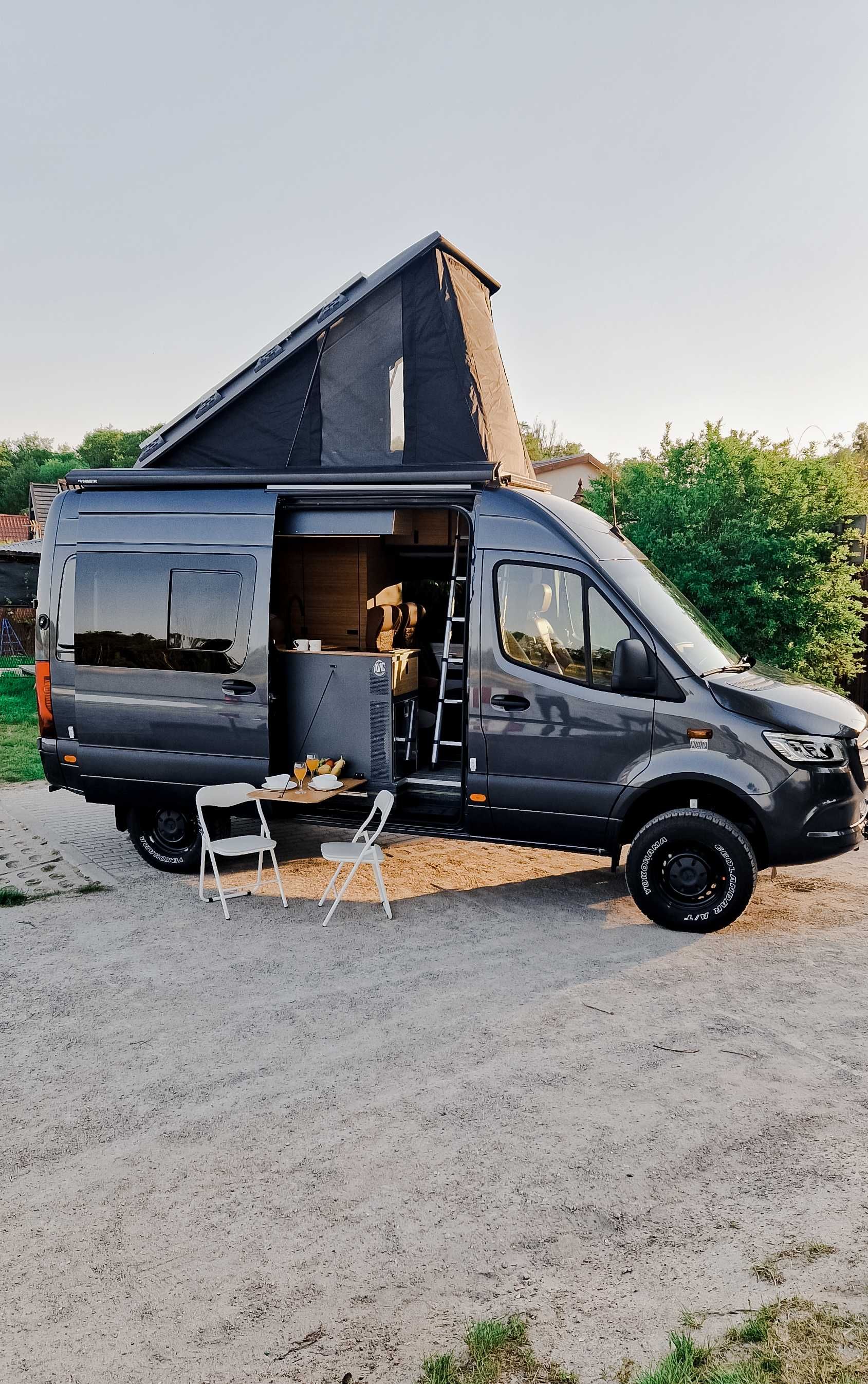 Kamper Mercedes 4x4 na wynajem