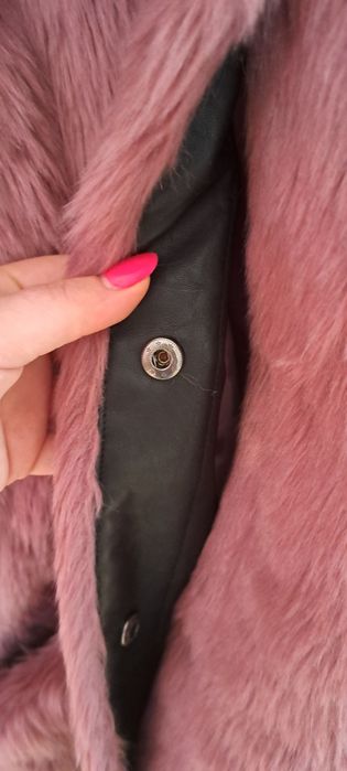 Fioletowe futerko ONLY R. L