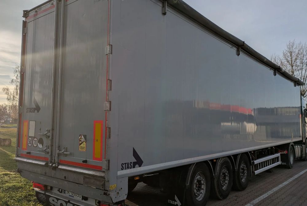 Stas S300ZX  STAS S300ZX 2020r. naczepa Ruchoma Połoga Walking Floor