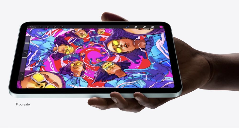 iPad mini 7 (A17 Pro) 128GB Cinzento - Nunca usado