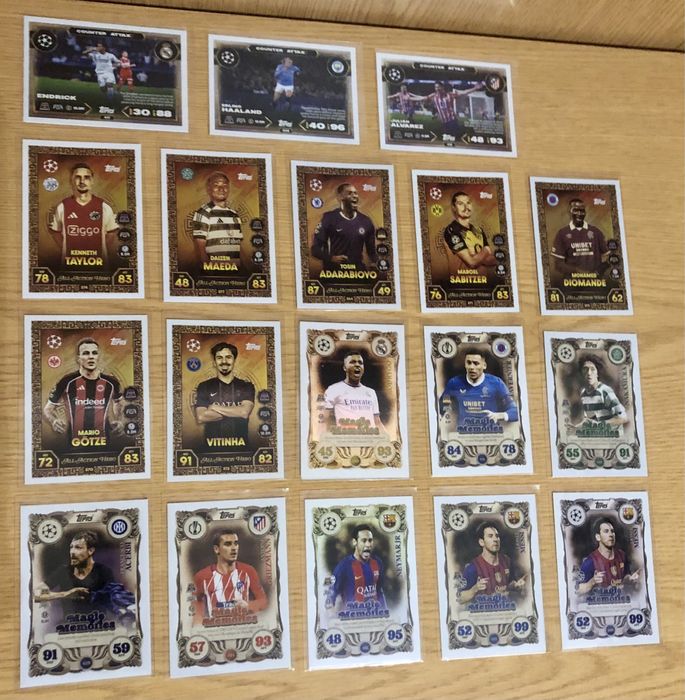 Match Attax 25/26 Hits ( Valores por PM )