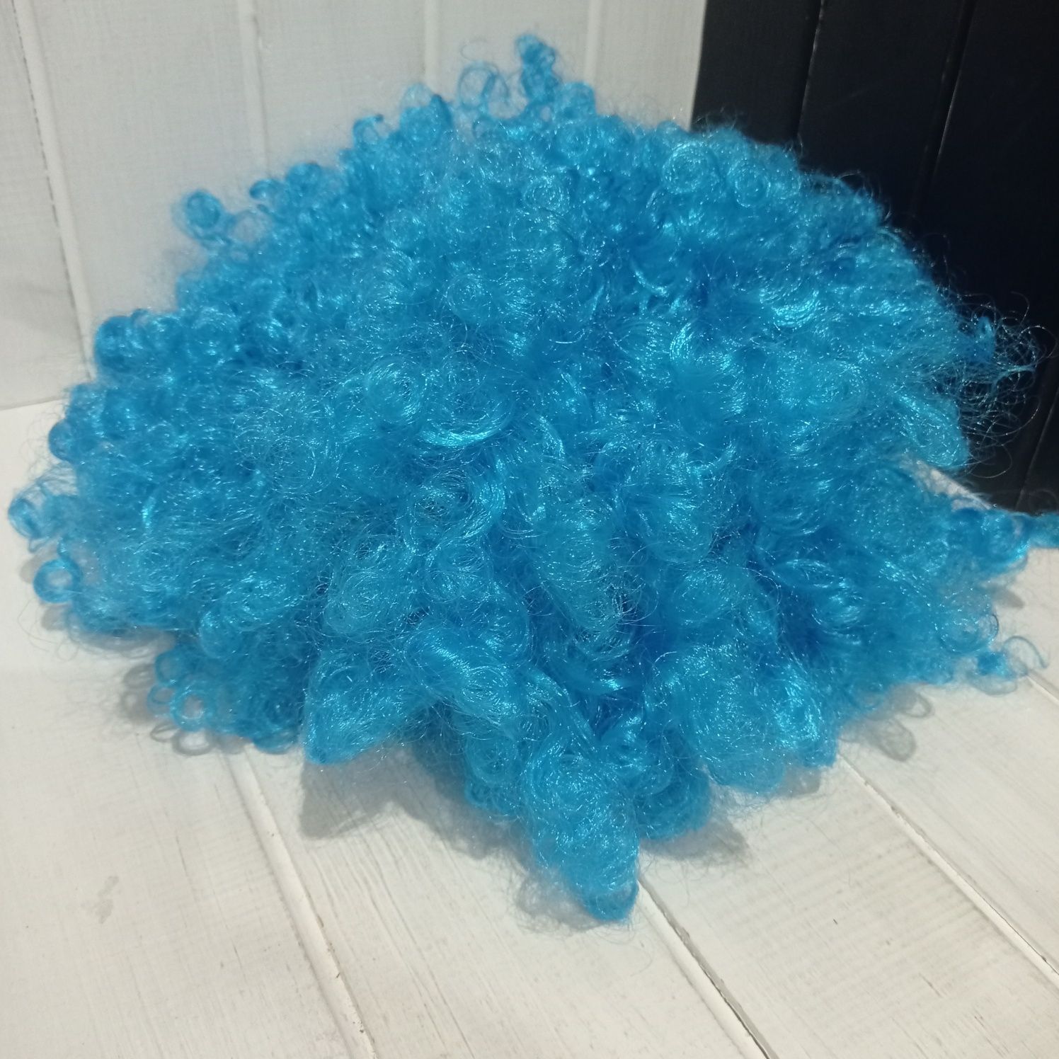 Кудряшка парик синє волосся косплей снігурочка мальвіна