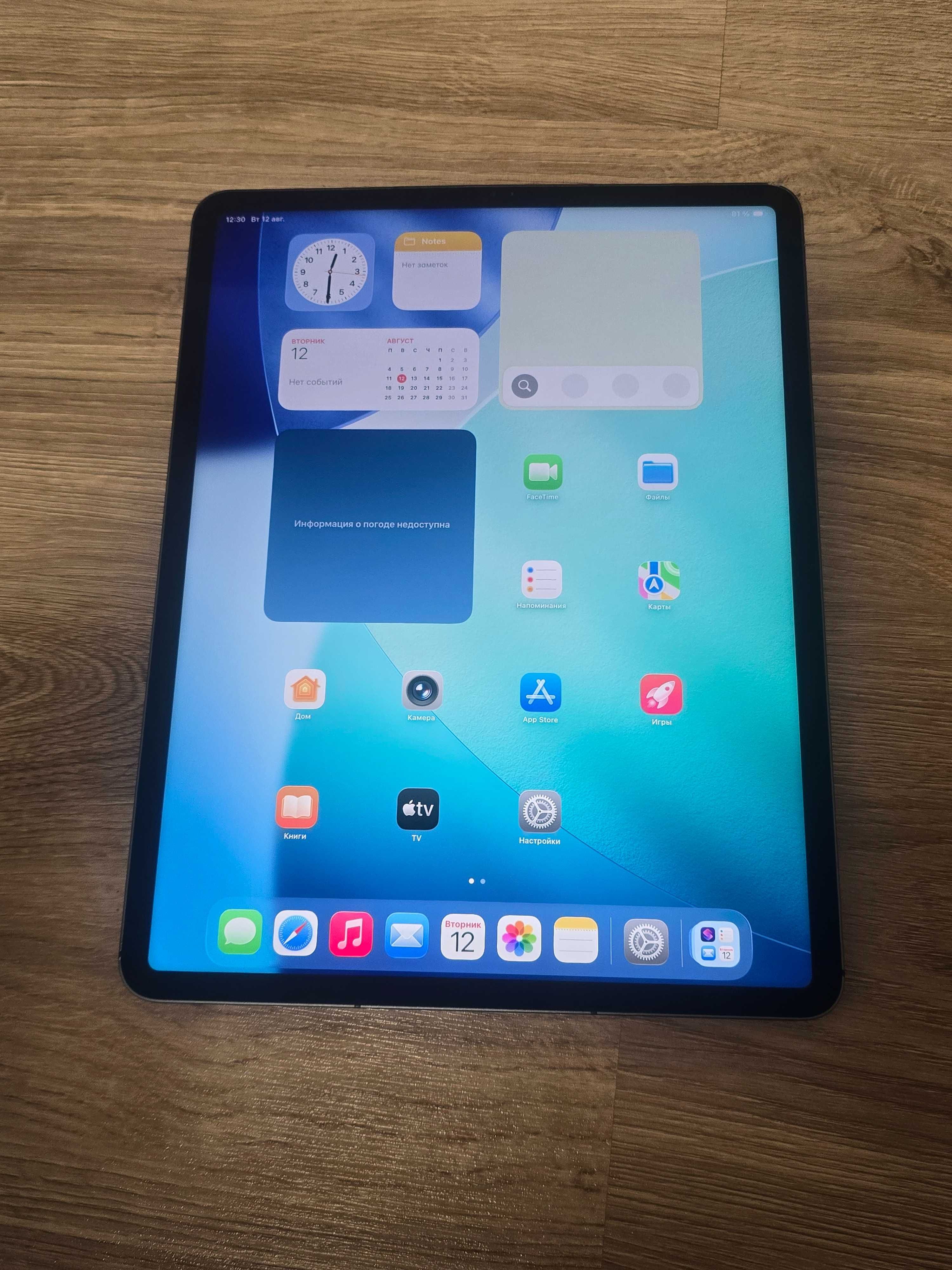 Apple iPad Pro 12.9" 5Th Gen M1 128Gb (A2461) iOs 26 !