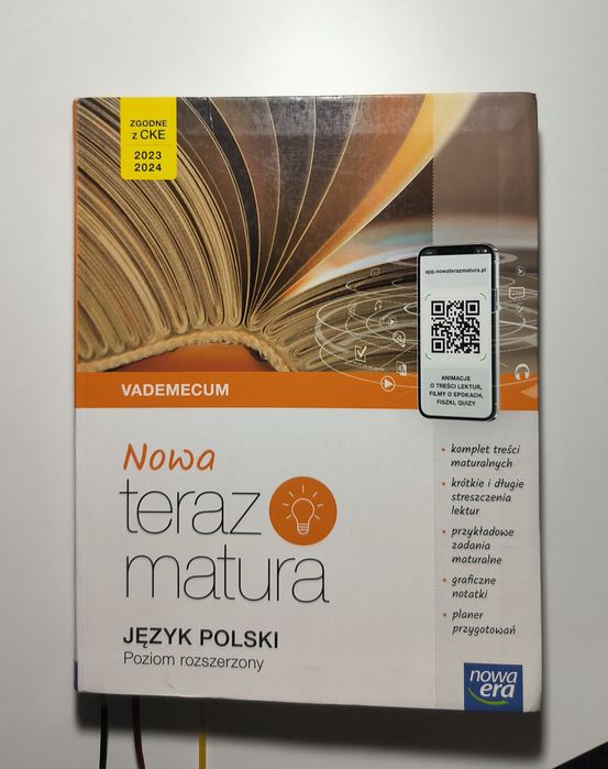 Nowa teraz matura vademecum język polski poziom rozszerzony