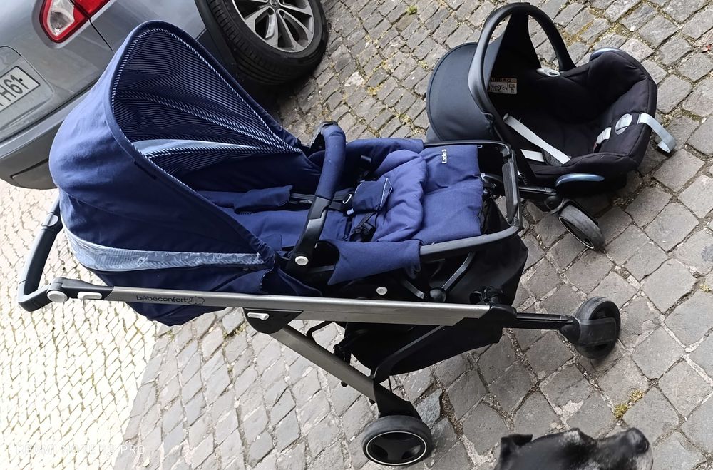 Carrinho passeio e ovo bebe Bebeconfort Loola 3